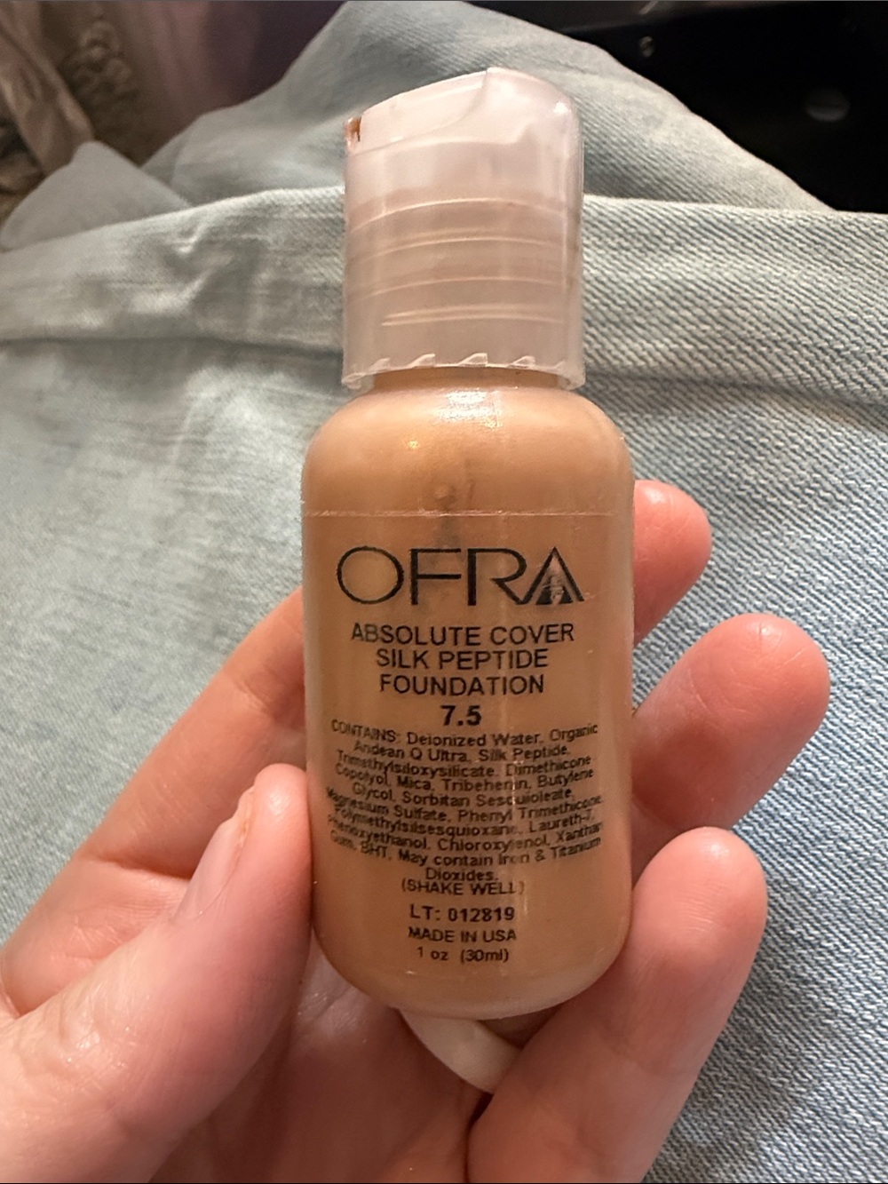 OFRA Absolute Cover Silk Peptide Foundation 7.5